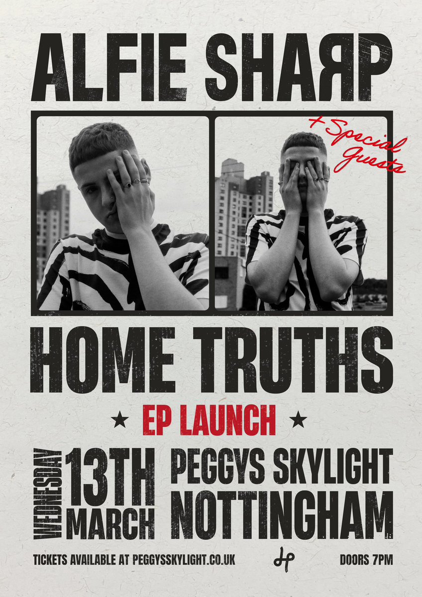 NOTTINGHAM📍let’s get together…tickets for my first headline show are on sale NOW 🥲 come and celebrate the launch of my EP ‘Home Truths’ with me and some special guests…. Link in bio!!!!❤️‍🔥❤️‍🔥❤️‍🔥