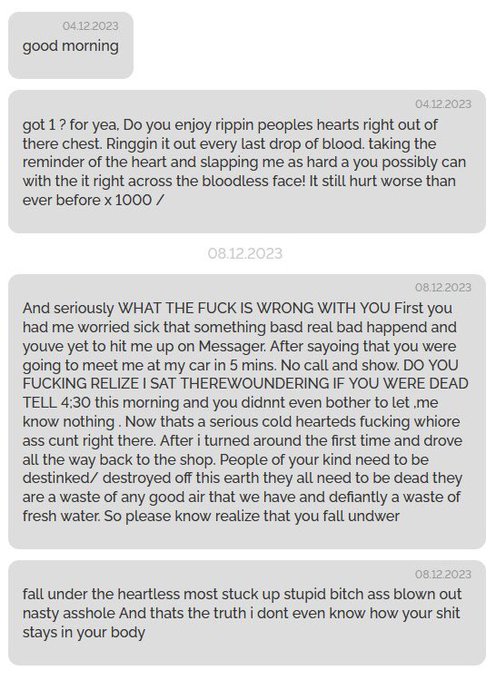 So I got this message from someone who was clearly scammed by a person who pretended to be me. 
Just