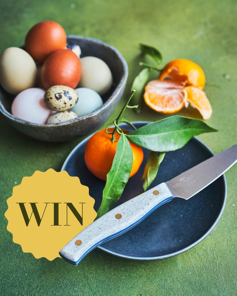 WIN a British-made Savernake knife 🔪 Cheflike precision to make your home cooking a cut above the rest. Like, follow <a href="/ClarenceCourt/">Clarence Court</a> and <a href="/SavernakeKnives/">Savernake Knives</a> and retweet to enter! Entrants must be 18+ and UK mainland residents, competition closes at 11:59pm on Sunday 17th December.