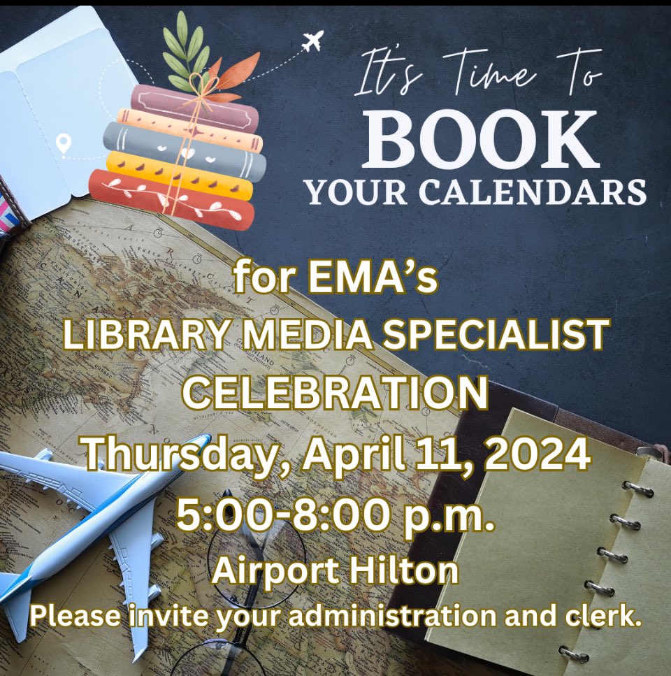 EMA (@emapbc) on Twitter photo Hey <a href="/pbcsd/">The School District of Palm Beach County</a> library media specialists, clerks & administrators-SAVE the DATE for our annual EMA Dinner Celebration! <a href="/LibraryCurrent/">LibraryCurrent</a> <a href="/ssunshne/">stephanie sunshine</a> <a href="/NoRowEdu/">Nolan Rowell</a> <a href="/Ed_Tierney1/">Ed_Tierney</a> #lovemylibraryPBCSD Hey <a href="/pbcsd/">The School District of Palm Beach County</a> library media specialists, clerks & administrators-SAVE the DATE for our annual EMA Dinner Celebration! <a href="/LibraryCurrent/">LibraryCurrent</a> <a href="/ssunshne/">stephanie sunshine</a> <a href="/NoRowEdu/">Nolan Rowell</a> <a href="/Ed_Tierney1/">Ed_Tierney</a> #lovemylibraryPBCSD