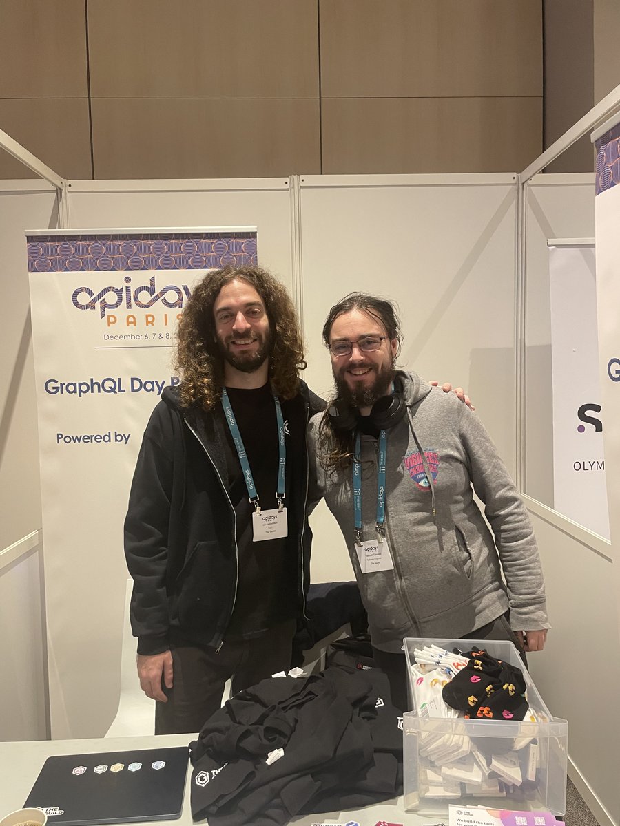 UriGoldshtein's tweet image. Last week&apos;s #GraphQL Day at @APIdaysGlobal was great
Finally met @ragorn44 from @TheGuildDev in person!

We&apos;ve also many GraphQL leaders and friends and had a lot of great conversations, including a wonderful GraphQL meetup, hosted by @escapetechHQ 

I want to thank the #APIDays…