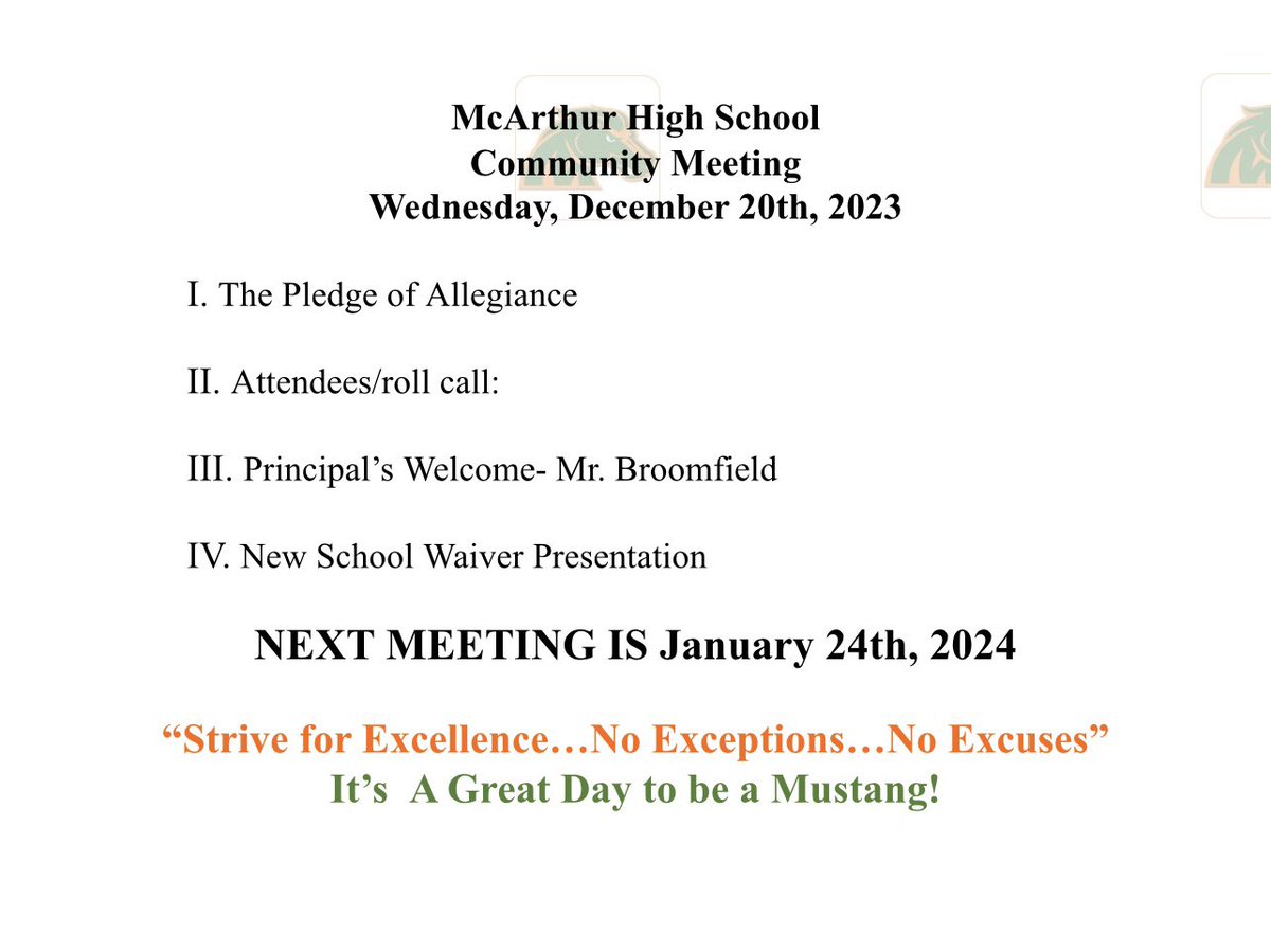McArthur High School McArthur_HS , Twitter Profile