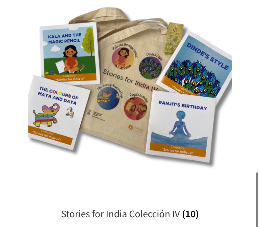 No es un TikTok: son cuentos solidarios que recaudan fondos para una guardería de Tanakla, India, escritos por estudiantes de los Grados en Magisterio, colaborando con la Fundación Isabel Martín. Se pueden comprar aquí 👉 fundacionisabelmartin.es/tienda/categor…
