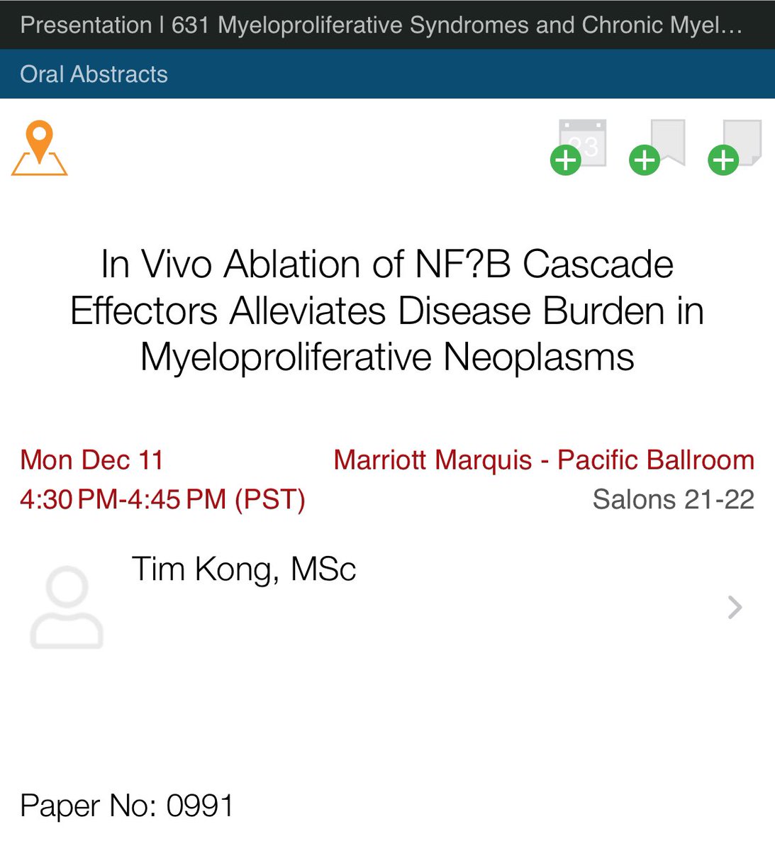 mpndoc's tweet photo. Folks it’s a big day for #OhLab #ASH23 we are delighted to share our exciting studies with 2 orals and 1 poster today! #mpnsm @WashUHeme @MBrakhane @TimKong_ https://t.co/NzSxUB4yog
