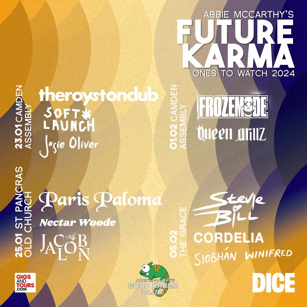 Nectar Woode (@nectarwoode) on Twitter photo First show of 2024!
25.01.24 I will be performing solo for <a href="/AbbieAbbiemac/">Abbie McCarthy</a> <a href="/goodkarma_club/">Good Karma Club</a> at St Pancras Old church !
✨🫧
Tickets - tix.to/MFK25JAN First show of 2024!
25.01.24 I will be performing solo for <a href="/AbbieAbbiemac/">Abbie McCarthy</a> <a href="/goodkarma_club/">Good Karma Club</a> at St Pancras Old church !
✨🫧
Tickets - tix.to/MFK25JAN