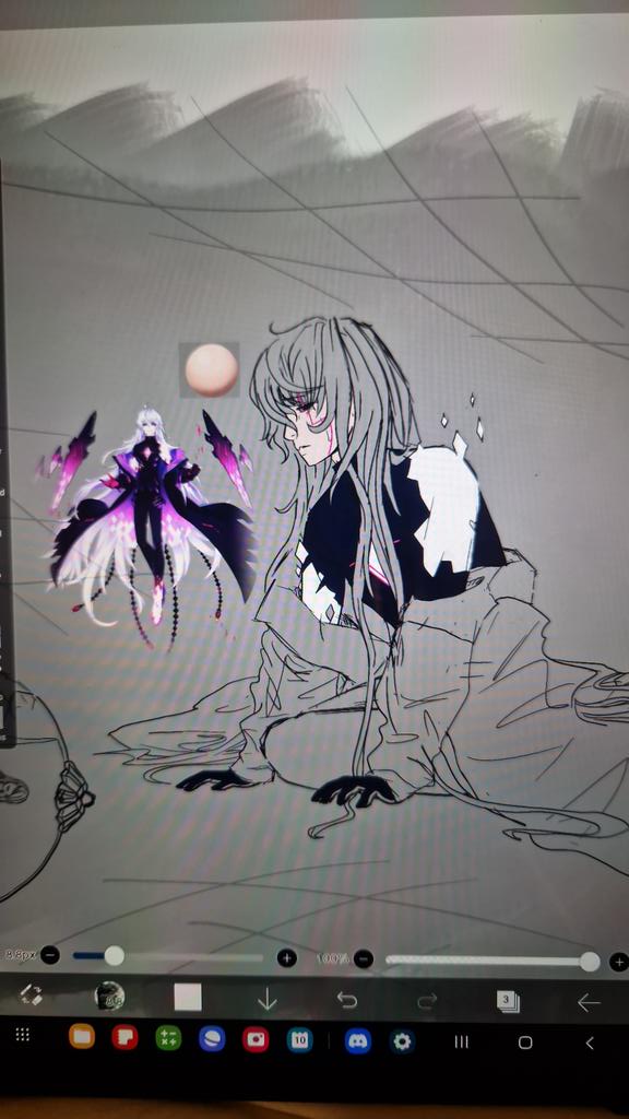 PinkishySFW's tweet photo. Working on this during my wee trip to London (for a conference) 🥳 https://t.co/CYV7ok6TrL