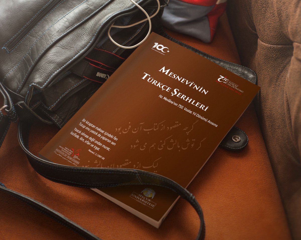 SelcukUniPress's tweet photo. “Mesnevi’nin Türkçe Şerhleri” isimli kitap, Selçuk Üniversitesi Yayınları arasında yerini aldı.
Eser, Hz. Mevlâna’nın 750. vuslat yıl dönümü olması ve 2023 yılının Mevlâna Yılı ilan edilmesi münasebetiyle hazırlandı. 
Kitaba web sitemizden erişilebilir.   https://t.co/Zbvfs6UEid https://t.co/VPlENL7INC