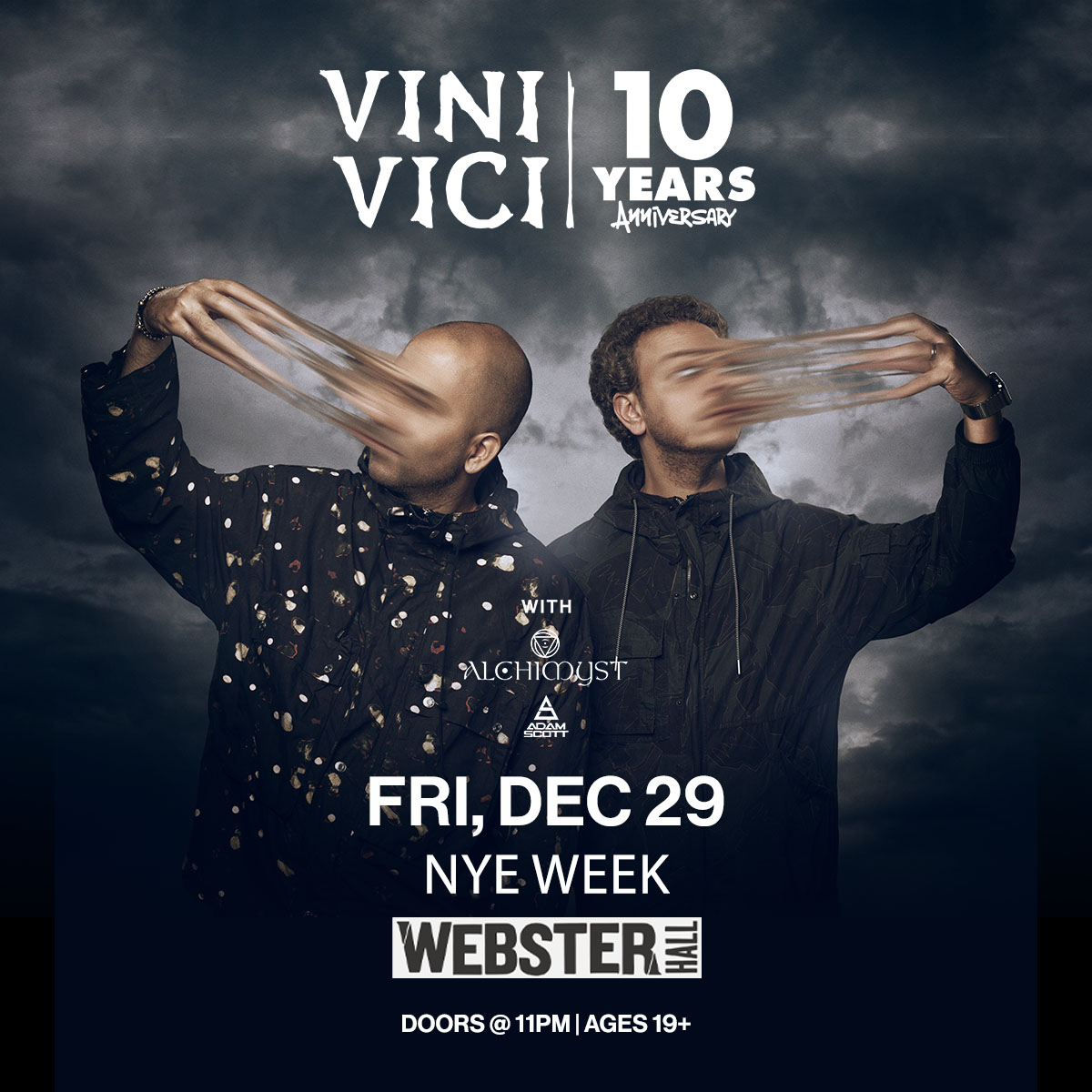 Great News To Our USA Tribe 🇺🇸♥️🇺🇸 We Are Coming To Celebrate New Years Eve With you! See You All There #ViniVici @bowerypresents #GoodViebsOnly #JoinTheTribe