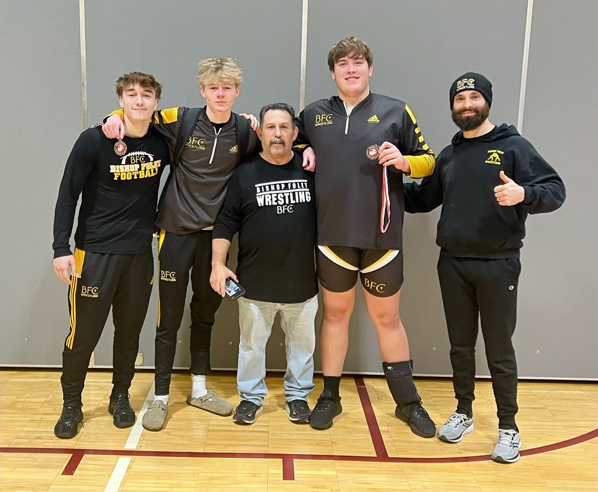 Results from Saturday’s varsity wrestling tournament 
Gabe Martino 8th
Seth Sanders
Mitchell Brewer 2nd