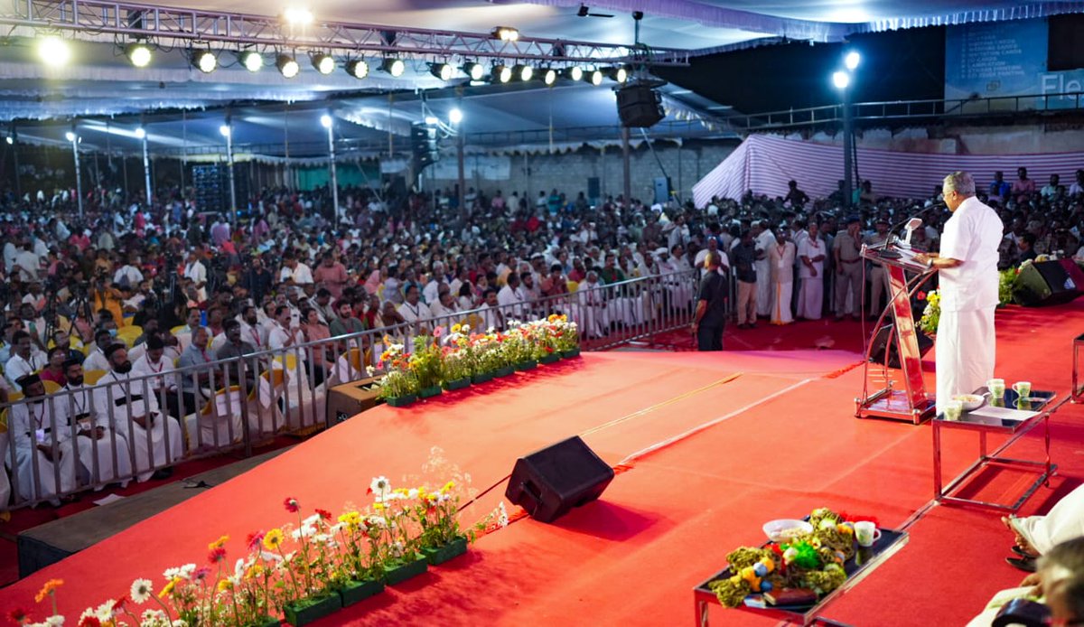 The inspiring sights of massive turnouts at #NavaKeralaSadas in Idukki, Devikulam, and Udumbanchola constituencies gives a boost to GoK's commitment to build a more prosperous future for Kerala.