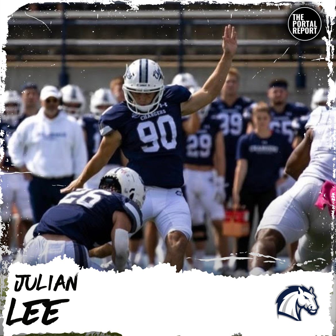 Hillsdale College (D2) transfer K Julian Lee is available in the transfer portal, he tells TPR.

Has made 19/27 career kicks and is 116/118 on extra point attempts.