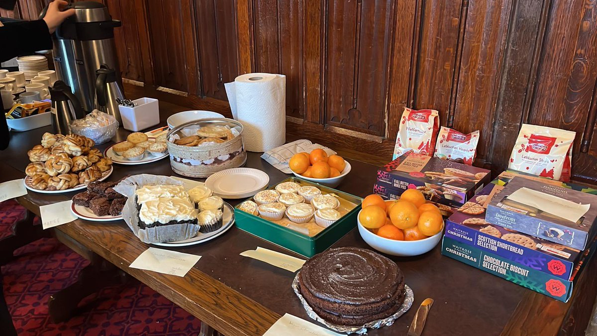 Thank you to all our members who joined us for our Christmas coffee morning! We love celebrating MPs’ staff (and starting the week with cake) 🥳🎄🍊