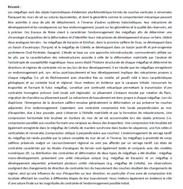 🚨14 décembre 2023 14h30🚨soutenance publique, thèse de Mme Marine Lartigau : 'Formation des mégaflapset endommagement associé' @universite_uppa @MarineLartigau