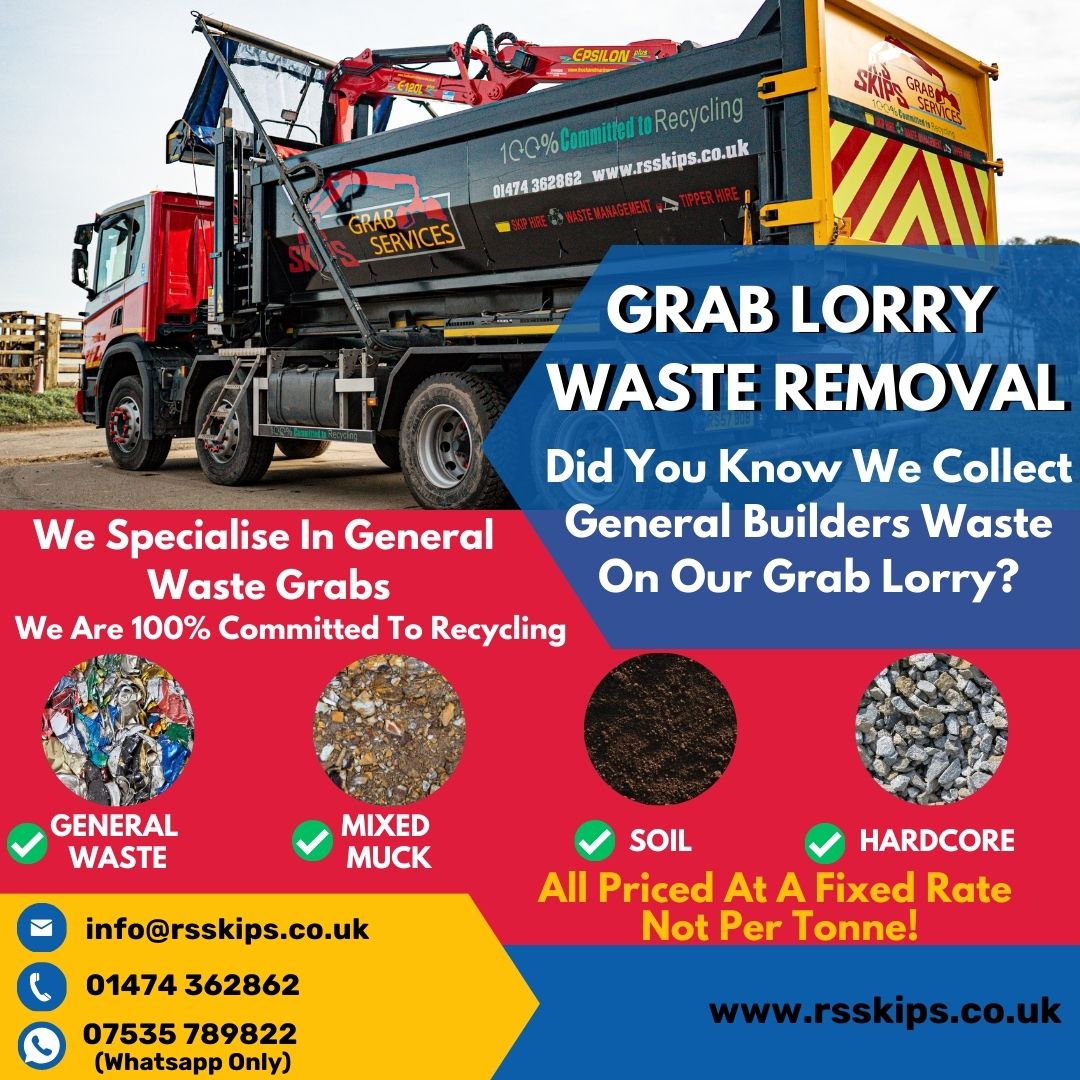RSSkips's tweet image. Did You Know We Collect General Builders Waste On Our Grab Lorry? 🚛

All Loads Are Price At A Fixed Rate Not Per Tonne!

On Our Grab Lorry, We Collect:

♻️ General Waste 🗑
♻️ Mixed Muck
♻️ Soil
♻️ Hardcore 🧱

We Specialise In General Waste Grabs!