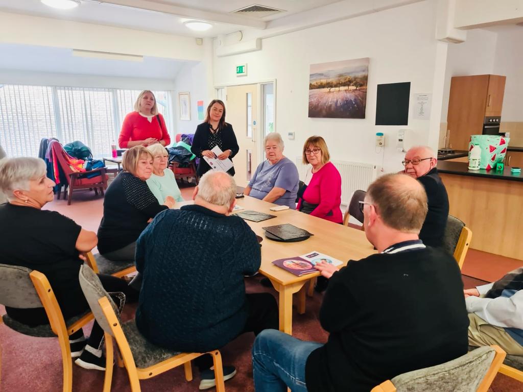 Pleased to visit the Healthy Bones Exercise Class at Shipcroft Community Centre in Wombwell. A great opportunity to hear from the Barnsley Older People Physical Activity Alliance, and to have a chat with some of the attendees about the benefits of the class.