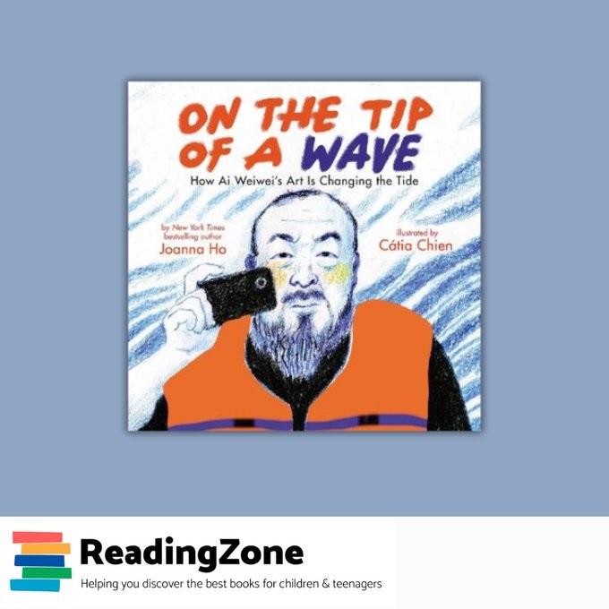 Heard of activist & artist, Ai Weiwei? Our #BookOfTheDay is 'On the Tip of a Wave' by @JoannaHoWrites, illus @catiachien - A stunning book about Ai Weiwei's journey as an artist & his iconic Life Jackets exhibit at Konzerthaus Berlin. 👉 readingzone.com/books/on-the-t… @scholasticuk