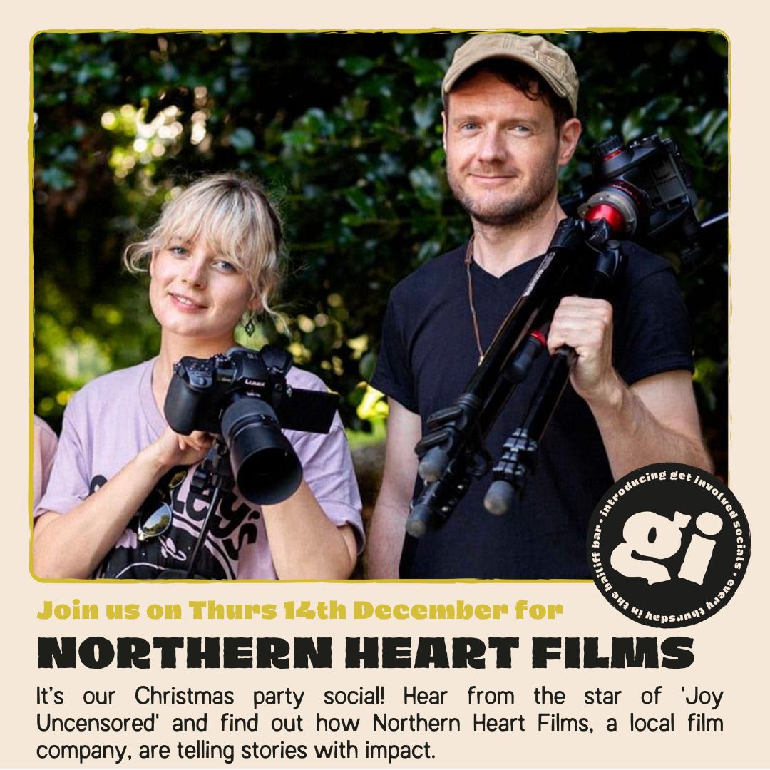 Northern Heart Films (@northernheartf) on Twitter photo We'll be hosting a Q&A with the rap battling granny <a href="/AfflecksCreativ/">Joy France</a> and screening our award winning short doc Joy Uncensored at <a href="/theoldcourts/">The Old Courts</a> Get Involved Social on the 14th Dec!
The doors open at 5.30pm for a 6.00pm start.
#GetInvolvedSocials We'll be hosting a Q&A with the rap battling granny <a href="/AfflecksCreativ/">Joy France</a> and screening our award winning short doc Joy Uncensored at <a href="/theoldcourts/">The Old Courts</a> Get Involved Social on the 14th Dec!
The doors open at 5.30pm for a 6.00pm start.
#GetInvolvedSocials