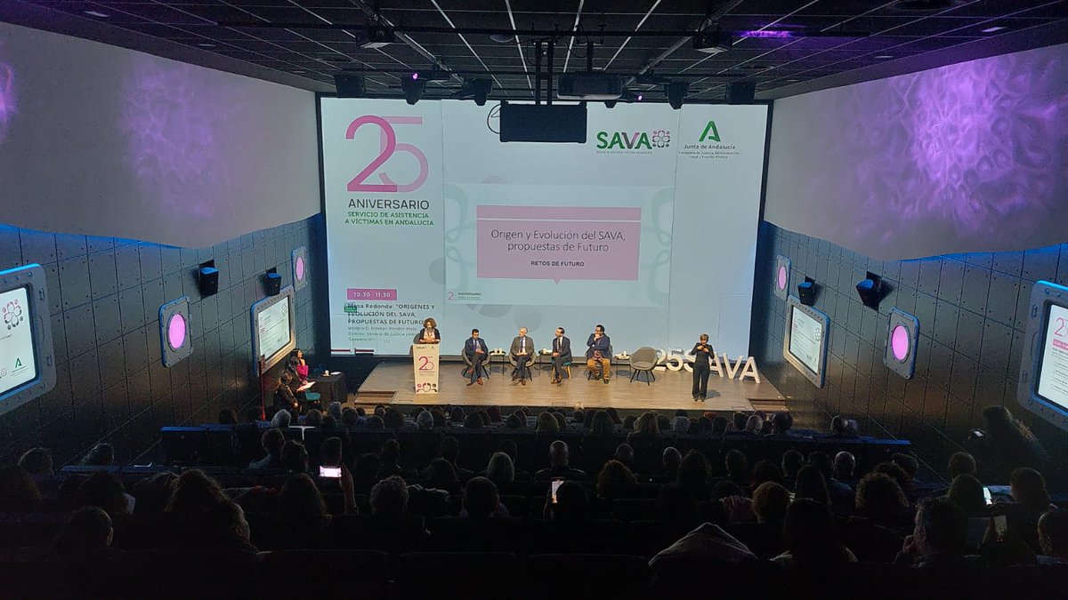 👉🏻En estos 25 años, el SAVA se ha ido implantando en toda #Andalucía, con sede en las capitales y equipos itinerantes para el resto de partidos judiciales posicionándose como servicio de referencia. ✅El SAVA no son siglas, son equipos humanos muy preparados.

#25AñosSAVA