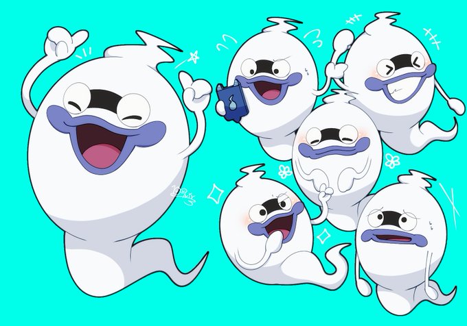 #妖怪ウォッチ #妖怪ウォッチイラスト 過去絵のリメイク 