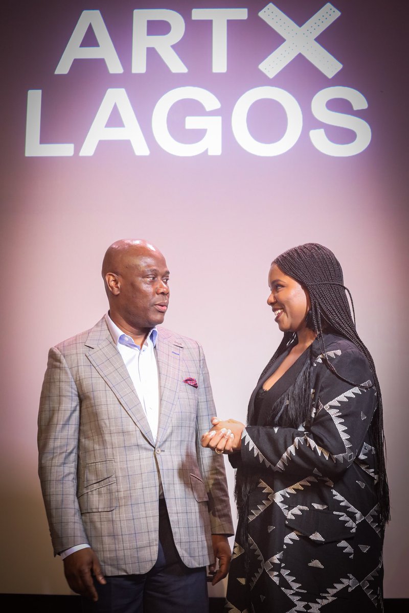 Dreaming of a healthy Africa becoming economic pillars for nations. Share your second wishes. Throwback to ART X Lagos with the founder, @tokinipeterside #HerbertsWishes #HOWLeadership