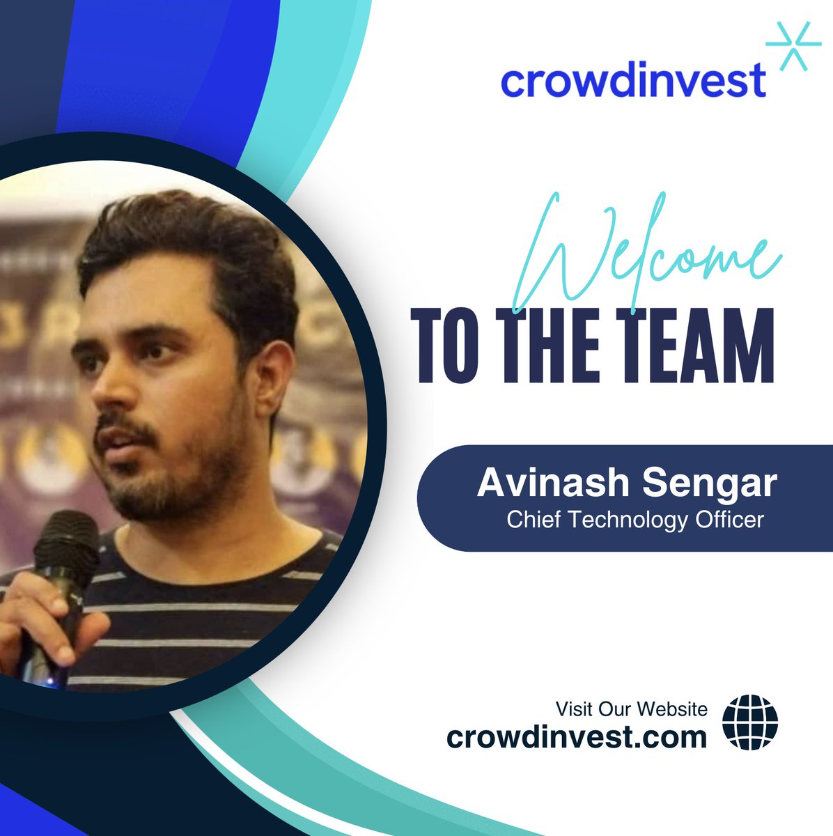 Say hello to our newest team member, @avinash975, who is coming on board as our Chief Technology Officer. He has 14+ yrs of experience in #tech & specialises in #blockchain, #tokenisation, #fintech, & cross-border transactions. We look forward to disrupting the market together!