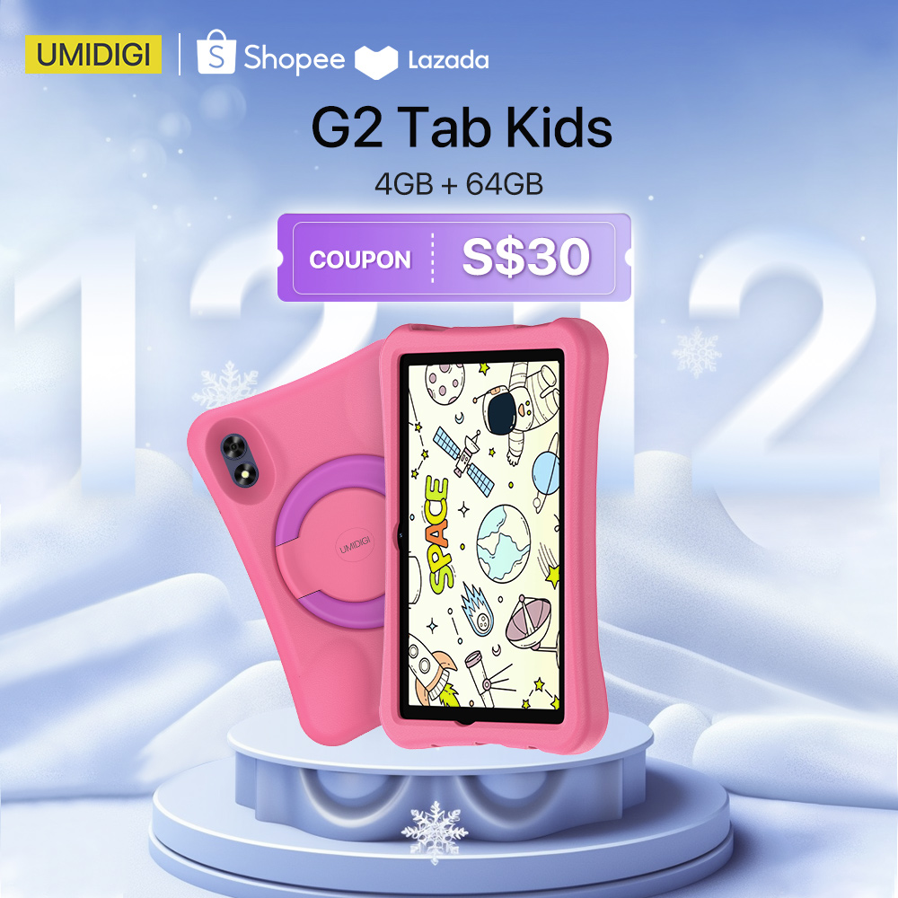 UMIDIGI on X: Learning Meets Joy! 📚🎉 #G1Tab and #G1TabKids are now up  for grabs on Shopee Singapore and Lazada Singapore. Seize up to S$30 in  coupons. (Shopee) 🛒  (Lazada)🛒  /