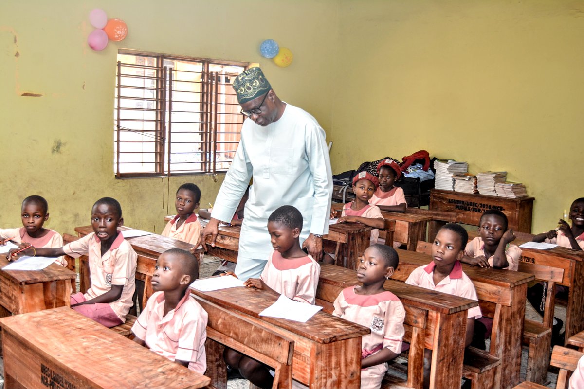 The Board monitored the first term unified examination of the Y2023/2024 Academic Session at ST. Agnes Primary School Maryland, Ikeja on Friday 8th, December 2023.