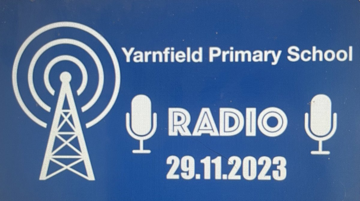 Yarnfield’s first ever radio episode has gone on air! Please click the link to listen to our amazing Y4 and Y5 pupils! youtu.be/YKJpwHH89_Q