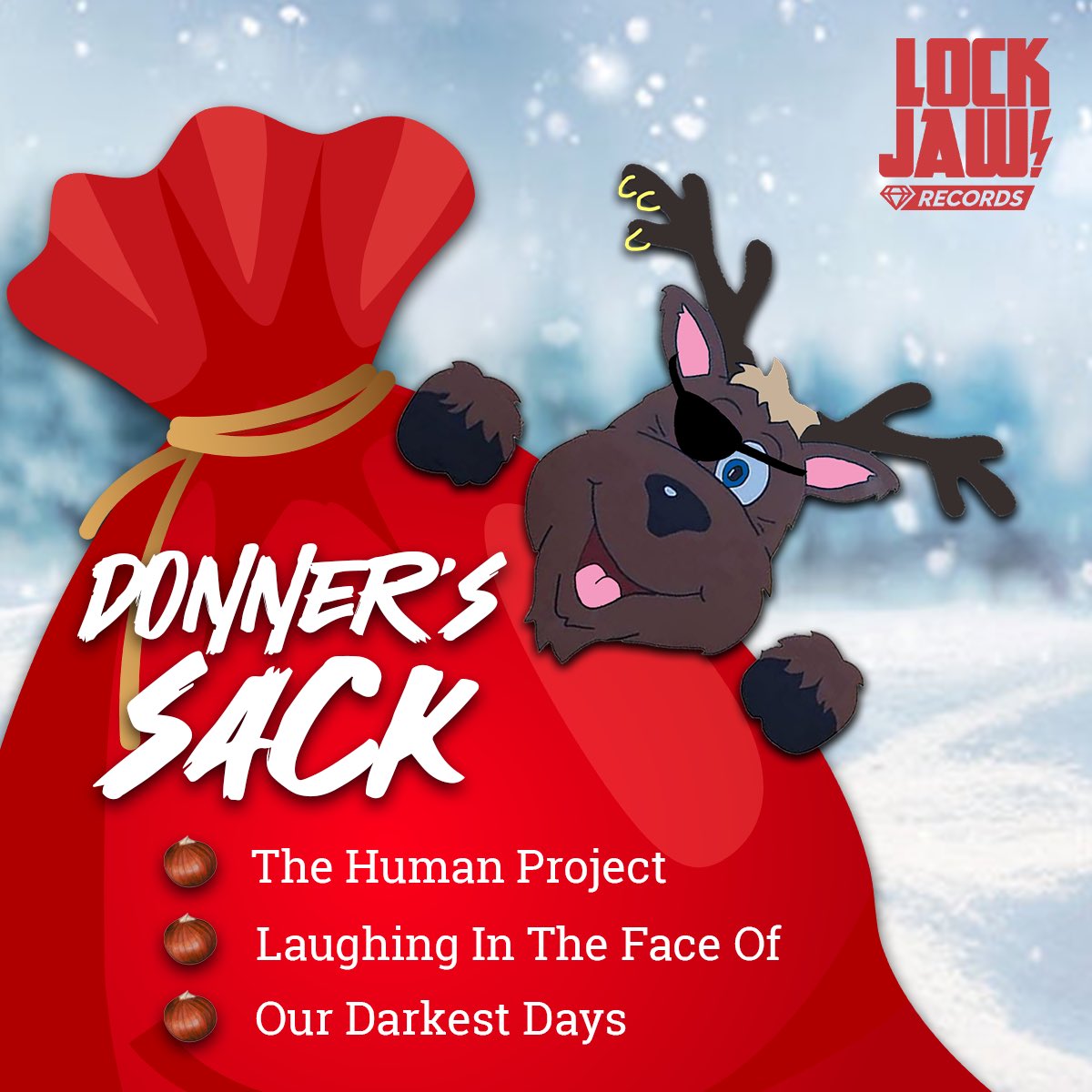 Sing it loud with this powerful sack💪

<a href="/humanprojectuk/">The Human Project</a> 
<a href="/LITFO/">Laughing In The Face Of</a> 
<a href="/ourdarkestdays/">Vinny</a> 

lockjawrecords.co.uk/shop/donners-s…

#lockjawrecords #lockjawcrew #hollidaysacks #endofyearsale
