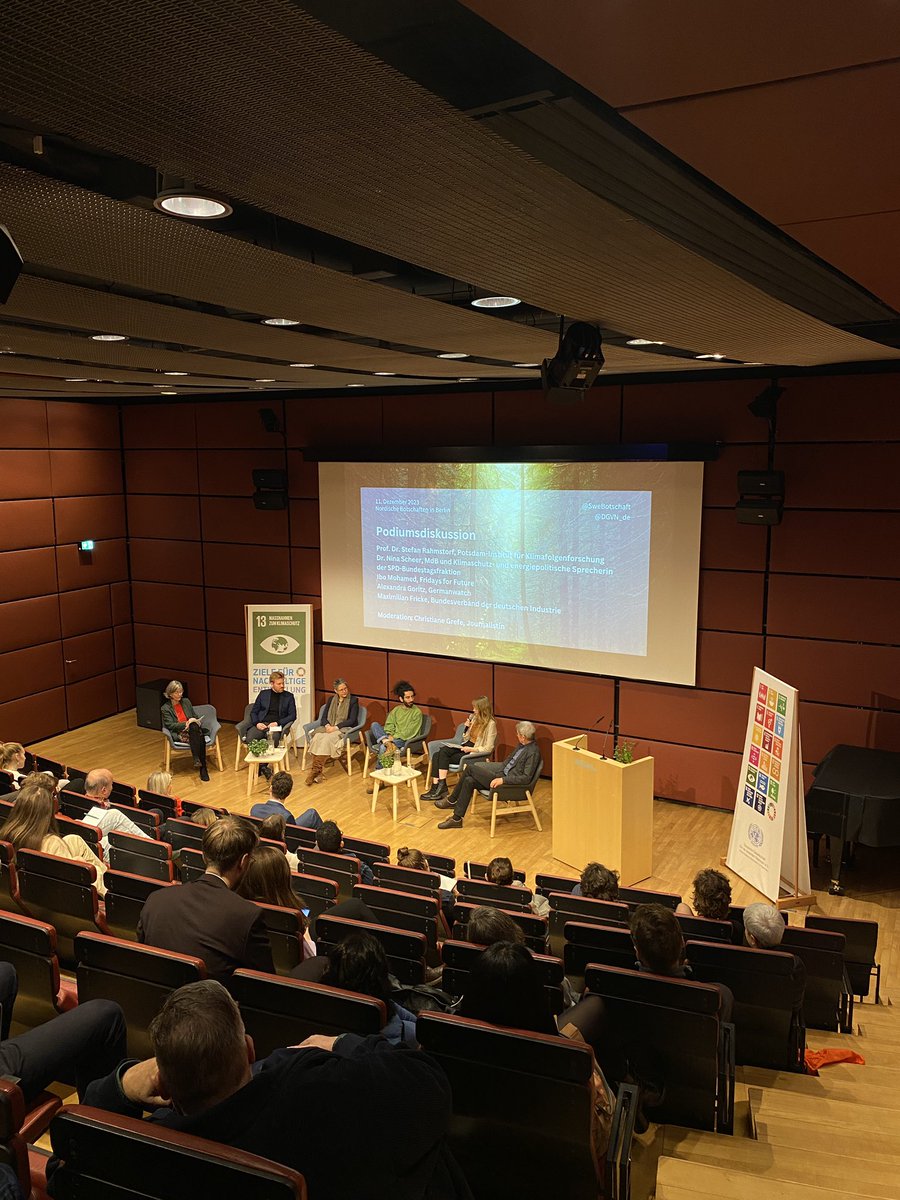 DGVN e.V. (@dgvn_de) on Twitter photo Vom Ende der fossilen Brennstoffe über den Einfluss der #Klimakrise auf andere #Krisen - auf der heutigen Podiumsdiskussion mit <a href="/Swebotschaft/">Botschaft Schweden</a> wird die Rolle der #COP28 bei der Bewältigung der Klimakrise diskutiert. Vom Ende der fossilen Brennstoffe über den Einfluss der #Klimakrise auf andere #Krisen - auf der heutigen Podiumsdiskussion mit <a href="/Swebotschaft/">Botschaft Schweden</a> wird die Rolle der #COP28 bei der Bewältigung der Klimakrise diskutiert.