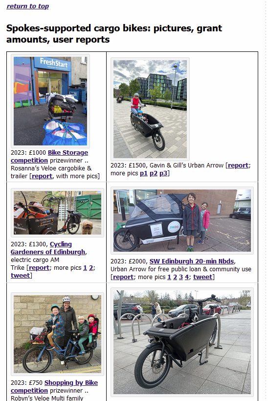 SpokesLothian's tweet photo. @CyclingEdin @cargobikemovmnt @LaidBackBikes @edfoc @SpokesPorty @InfraSisters @SW20Ed @EdinReporter @ZedifyEDI @farroutdelivers @best_edinburgh @EdinburghLive_ #CargoBikes

🤩Another Spokes-supported #CargoBike

🤩What a great story! Why not try it?
->https://t.co/6zabICJUTA

😍"Always a smile on our face, and many passers-by"

🙋‍♀️More info->https://t.co/4NX35nYkqS
[currently grants for organisations but not households - may return soon] https://t.co/JWs7PfN5oi