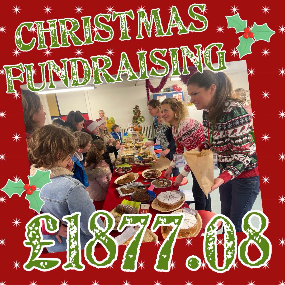 We are pleased to announce the combined total for our festive fundraising is a fabulous £1877.08 so far! The personalised Christmas cards, online raffle, and bake sale have gone really well. Thank you all so much for your support! <a href="/CarfieldPrimary/">Carfield Primary Sch</a>
