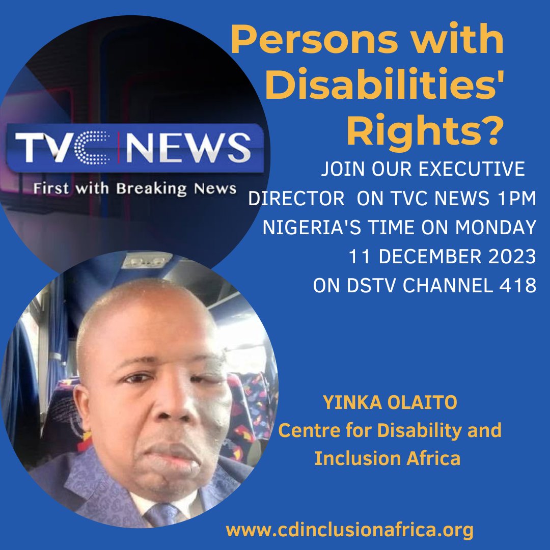 Going live in few minutes, join us. #InclusiveSociety  #Inclusivedevelopment #PWDsRights #HumanRights