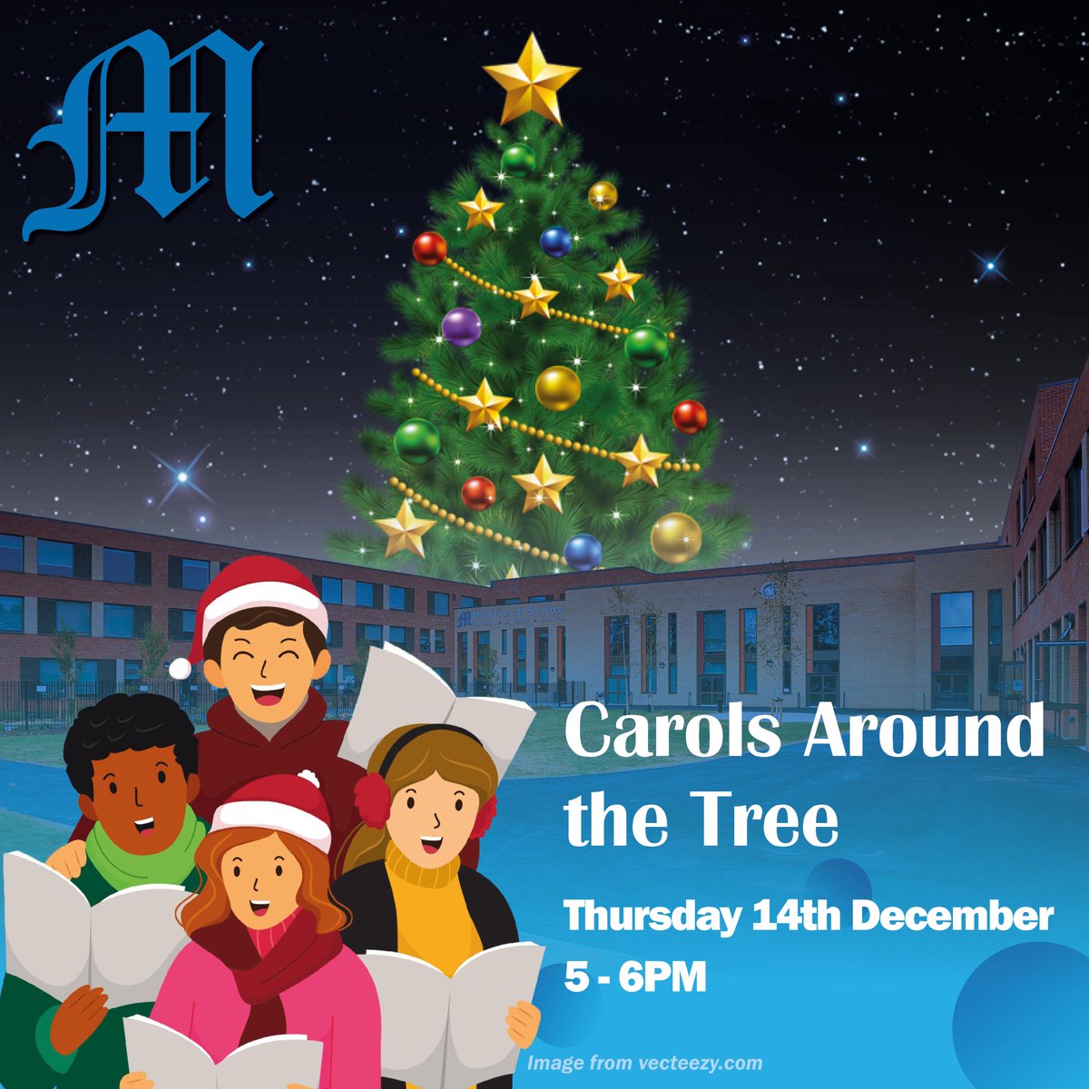 𝐂𝐚𝐫𝐨𝐥𝐬 𝐀𝐫𝐨𝐮𝐧𝐝 𝐭𝐡𝐞 𝐓𝐫𝐞𝐞 🎄

Tis the season to be jolly! As the Christmas Holidays are just around the corner, we are hosting this event, allowing you to sing Carols Around the Tree and get into the festive spirit!

📅 Thursday 14th December
⏰ 5 - 6PM
