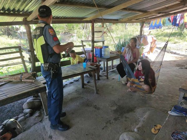 Personnel of Sugpon MPS conducted dialogue regarding violence against women and children, crime preventions tips on anti-rape and campaign against terrorism.