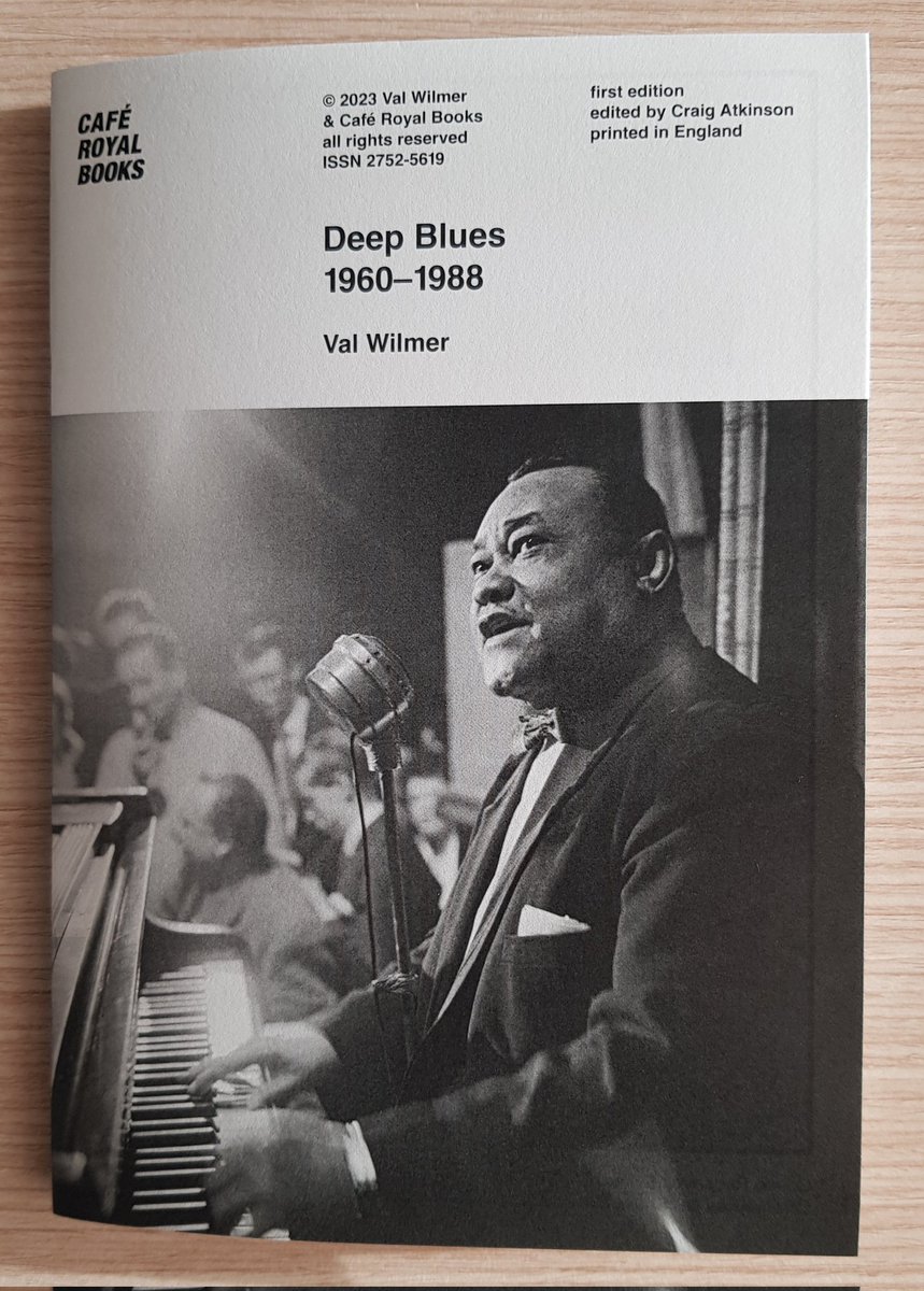 Fernando O. de Urbina (@fer_urbina) on Twitter photo Fans of jazz and blues photography:
<a href="/caferoyalbooks/">Café Royal Books</a> has published a nice short selection of the great Val Wilmer's work.
(Ideal Xmas present material, I think.)
Info: caferoyalbooks.com/international/… Fans of jazz and blues photography:
<a href="/caferoyalbooks/">Café Royal Books</a> has published a nice short selection of the great Val Wilmer's work.
(Ideal Xmas present material, I think.)
Info: caferoyalbooks.com/international/…