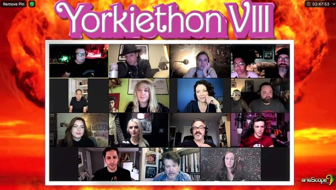 Such a joy to participate in these script readings every year for Dave Parker and the fellas at #TheMovieCrypt. Getting to work with such an insane talent pool is one of my favorite parts of the holiday season.
#Yorkiethon8 
#FreddyVsJason