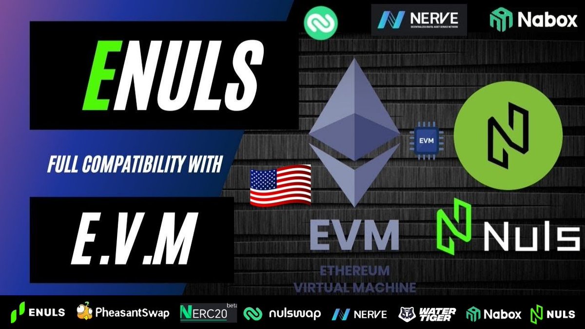 Has the #ENULS blockchain evolved? 🌐🚀 watch the video below on YouTube link: youtube.com/shorts/0AZ8E1i… #nabox #nuls #defi #crypto #blockchain #crosschain @binance @cz_binance #nft #Web3 #enuls #nervenetwork #nerve #nulswap #nulswap #DeFi @PheasantSwap @nerc20cash #nerc20