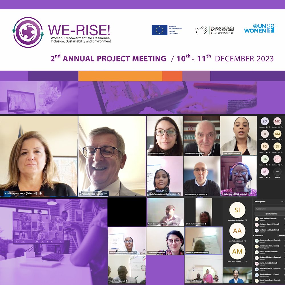 The Conclusion of the 2nd Annual Meeting:
Achievements and Future Perspectives for the WE-RISE! Project
Press Release:
khartoum.aics.gov.it/en/2023/14595/