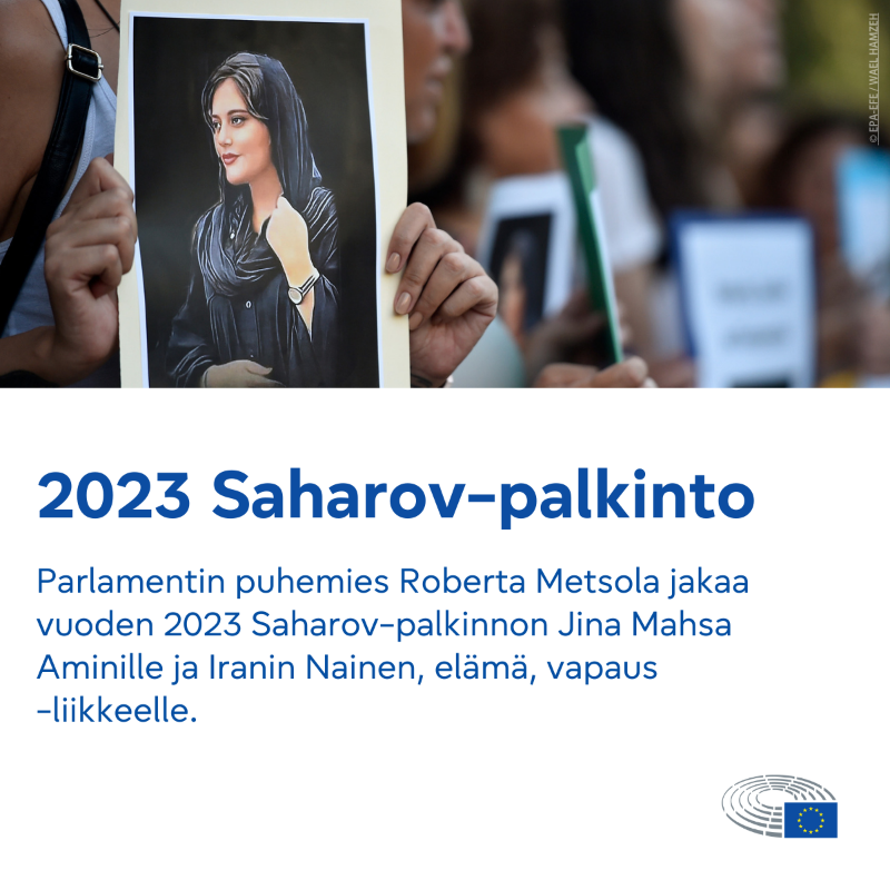 Europarl_FI's tweet photo. 🇪🇺​ Mepit kokoontuvat vuoden viimeiselle täysistuntoviikolle.

Istuntoviikon aiheita: 
📍 2023 #Saharovpalkinto 
📍 Kriittisten raaka-aineiden tuotanto 
📍 EU:n laajentuminen 
📍 Henkilökohtainen terveysdata
📍 Gazan tilanne

Lisää viikkokirjeessä: https://t.co/a6U44xqkFt