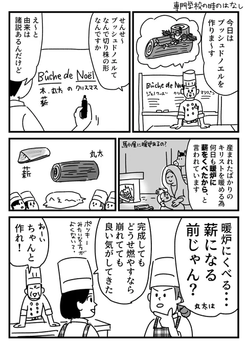 ブッシュドノエル暖炉に突っ込みたくない話   おまけはブログに→    ケーキなんてかわいくなってなんぼなので映え進化でしょうね 倒れた丸太も良いけど切り株モチーフが好きです