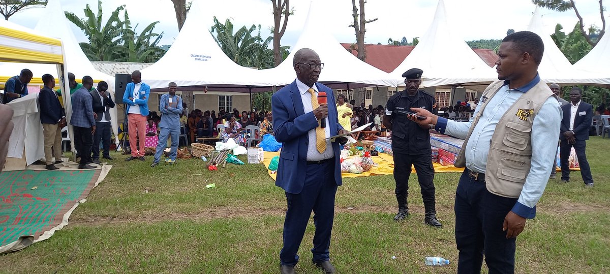 Vote of thanks to Vice president for honouring our invitation to fundraising of Mushumba centre- Buhinda in Bunyaruguru. Appreciations to Cabinet Minister Hon. Francis Mwebesa for representing the vice president and bringing her contributions towards completion of construction.