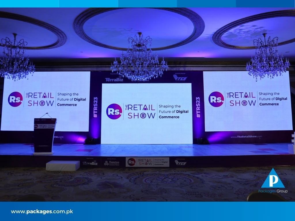 Packages Mall’s team attended ”The Retail Show 2023' organized by TerraBiz and the Chainstore Association of Pakistan.

#PackagesGroup #Pakistan #PackagesMall #TheRetailShow #TerraBiz #DigitalTransformation #OmniChannelRetail