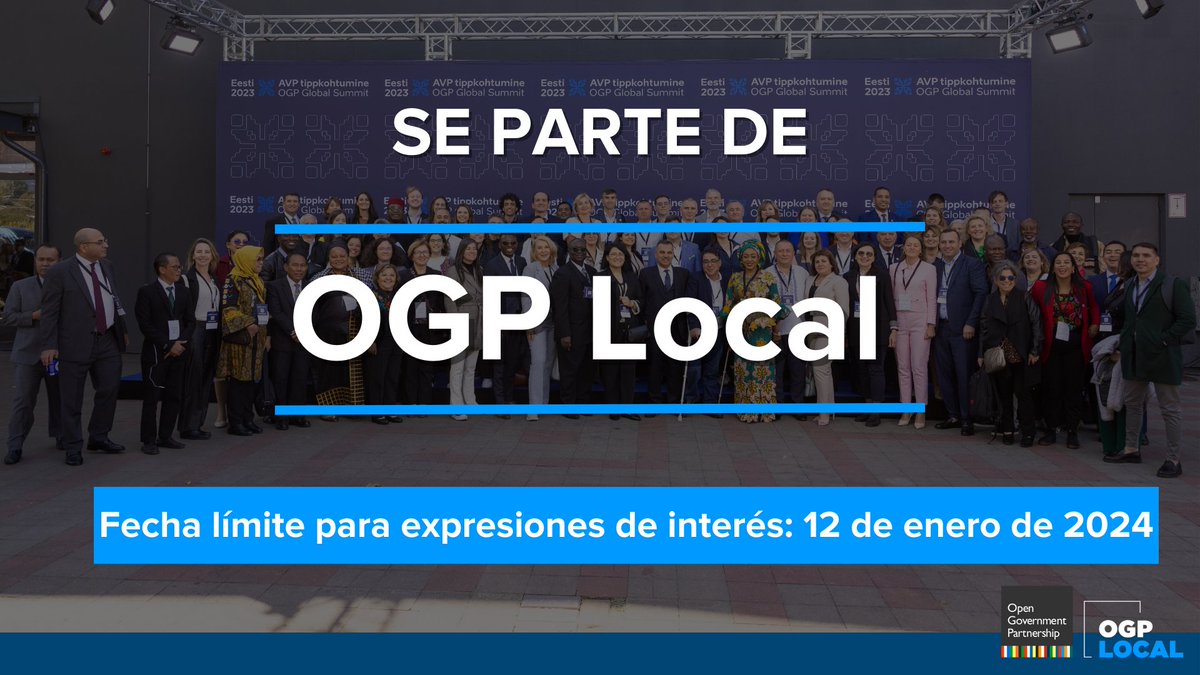 Open Government Partnership tweet media