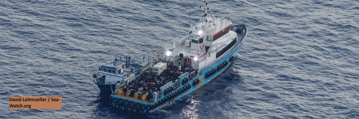 INVESTIGATION: This boat is named after the militia who operates it, the Tareq Bin Zeyad (TBZ)- the most dangerous in Eastern Libya.. Today we uncover the different ways @frontex and Malta help TBZ to intercept migrants boats and the real life consequences of this cooperation.