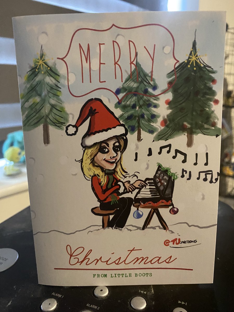Was great to be asked to draw the @littleboots patreon Christmas card once again this year !!
