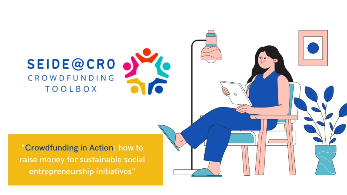 🌟 Calling all aspiring entrepreneurs! 🌟 Are you considering starting your own business? Dive into the world of sustainable social entrepreneurship with our 'Сrowdfunding in Action' e-course, part of the SEIDE@CRO project. 🌟🚀