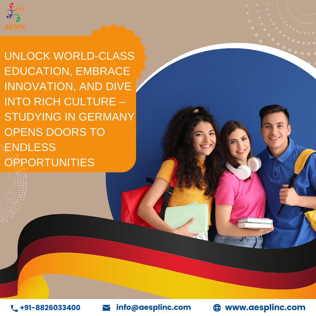 📖Unlock world-class education, embrace innovation, and dive into rich culture – studying in Germany opens doors to endless opportunities . . . #scholarship #masters #germanlanguage #studyinitaly #scholarships #student #german #students #immigration #internationaleducation