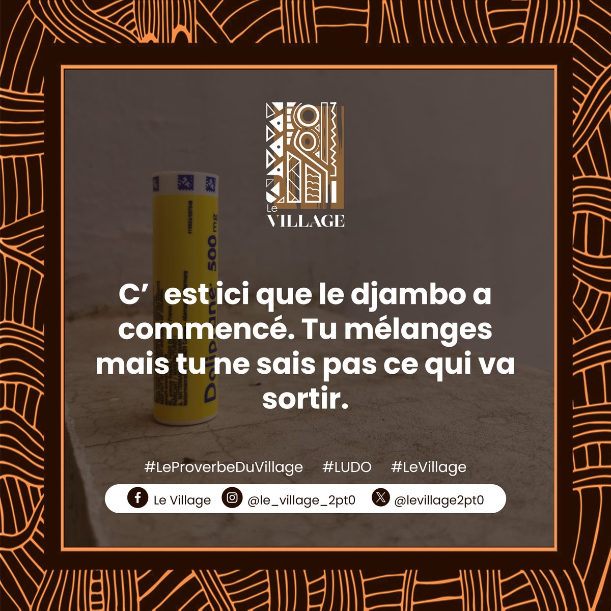 Comment on appelle cette boîte au ludo ?

#LeVillage #Ludo #Carré #Mood