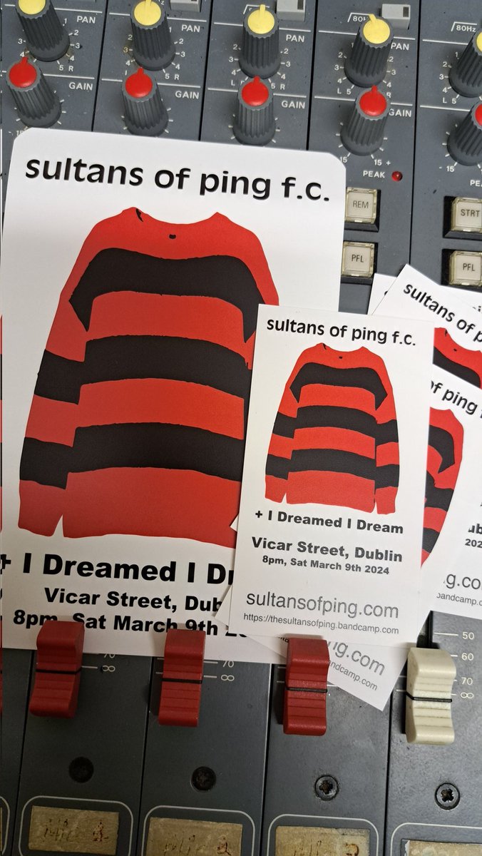 Brilliant @sultans_of_ping and @idreamedidream_ flyers in the post today. Keeping it #oldschool 👌